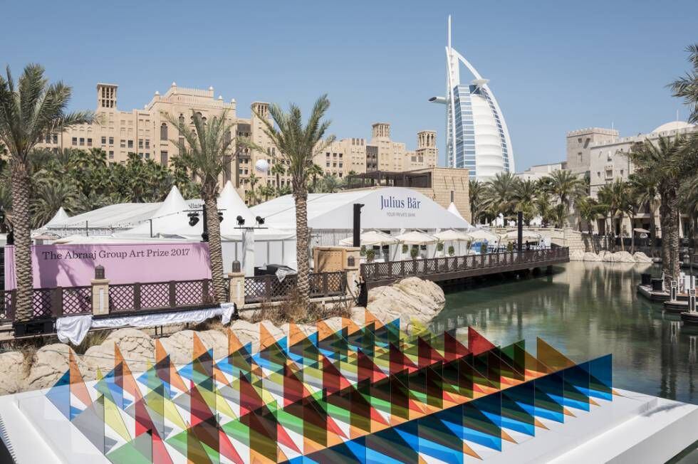 A Art Dubai, feira realizada em março no complexo hoteleiro Madinat Jumeirah.