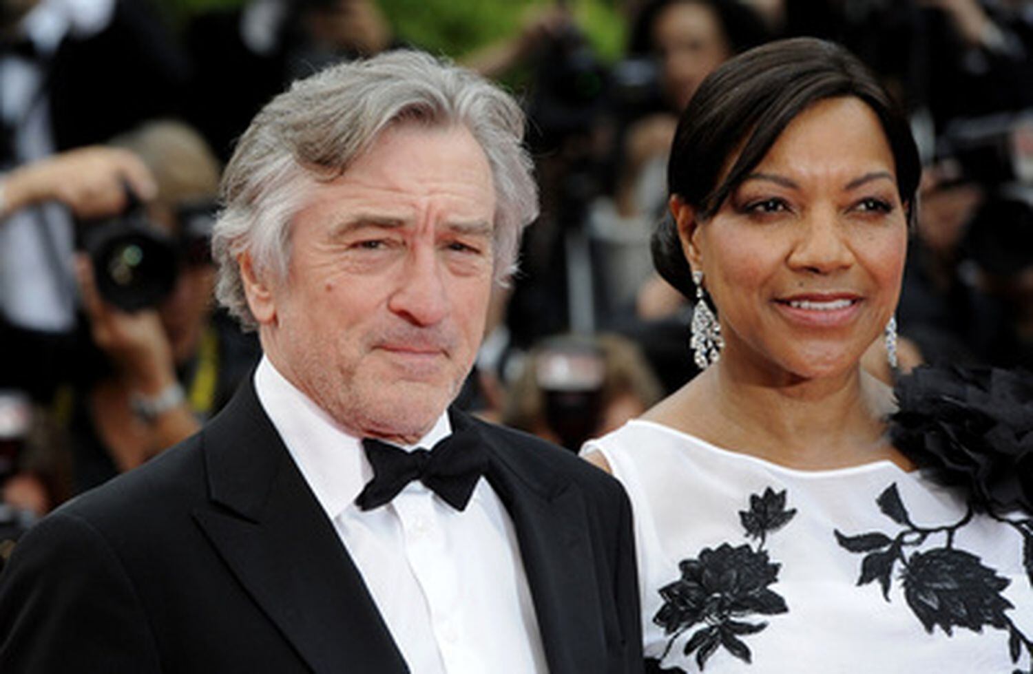 O ator Robert De Niro e Grace Hightower, de quem se divorciou em 2018, durante o 64º Festival de Cannes, realizado na cidade costeira francesa em maio de 2011.