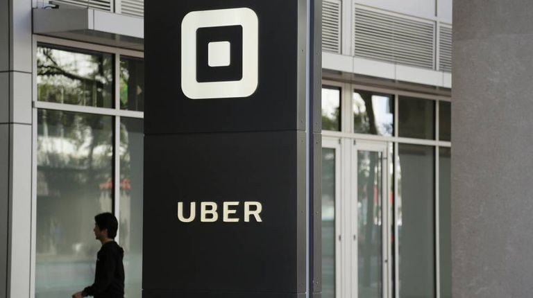 Sede do Uber em San Francisco, Califórnia.