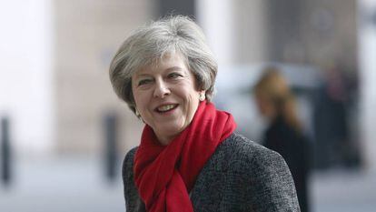 Theresa May, primeira-ministra do Reino Unido