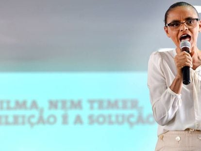 Marina Silva lan&ccedil;a a campanha &#039;Nem Dilma, Nem Temer&#039; em abril.
