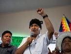 Evo Morales, en Buenos Aires, en enero pasado.