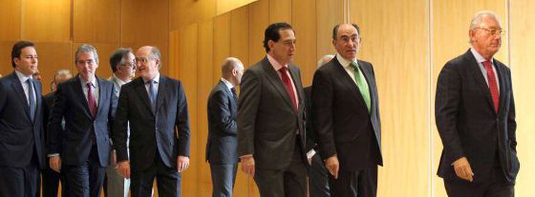 Posse de José Luis Bonet (Freixenet) como presidente da Câmara de Comércio.