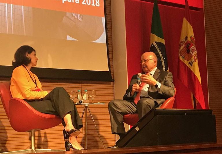Economistas Alessandra Ribeiro e Maílson da Nobrega.