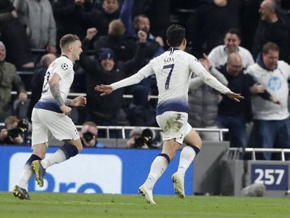 Son marca e dá vitória ao Tottenham contra o Manchester City na Champions