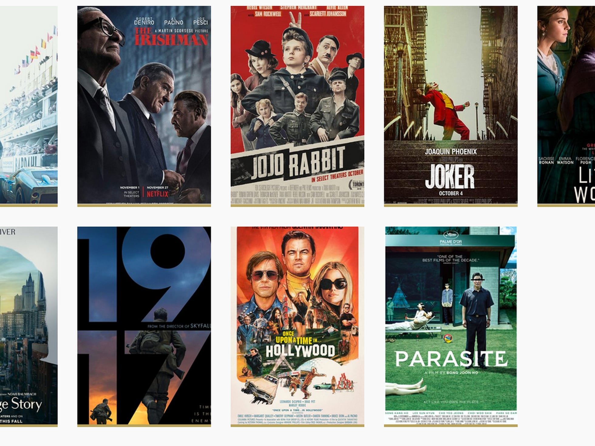 Netflix, cinema e : Saiba onde assistir aos filmes indicados ao Oscar  2020 · Notícias da TV