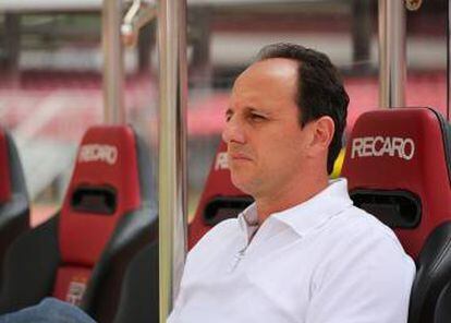 Rogério Ceni, o novo treinador do Tricolor.