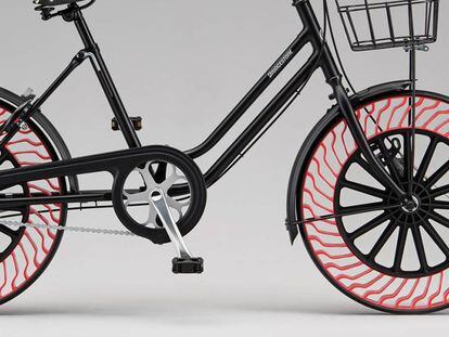 Bridgestone apresenta uma bicicleta sem ar nas rodas
