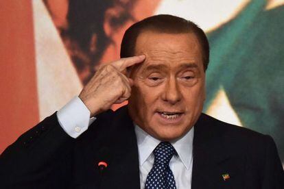 Berlusconi, na última quinta-feira.