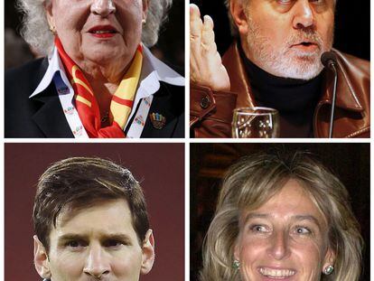Pilar de Borbón, Pedro Almodóvar, Lionel Messi e Micaela Domecq Beaumont são alguns dos espanhóis nos “papéis do Panamá”