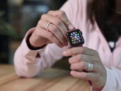 Este é o novo relógio da Apple.