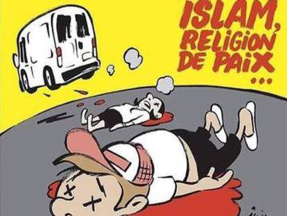Capa do último número do ‘Charlie Hebdo’.