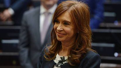 Cristina Fernández de Kirchner, numa foto de novembro