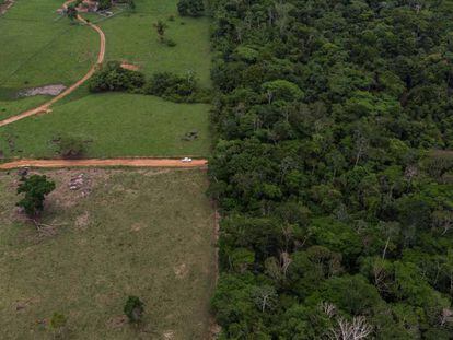 Território indígena dos Suruí, no Estado de Rondônia, na Amazônia.