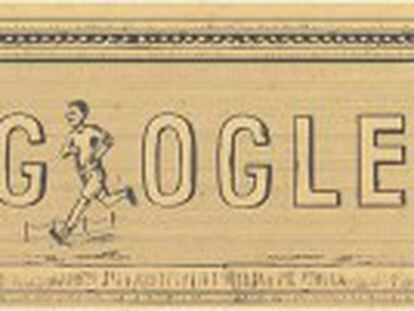 Em 6 de abril de 1896 eram inaugurados em Atenas os primeiros jogos da era moderna. Google comemora a data com um logo