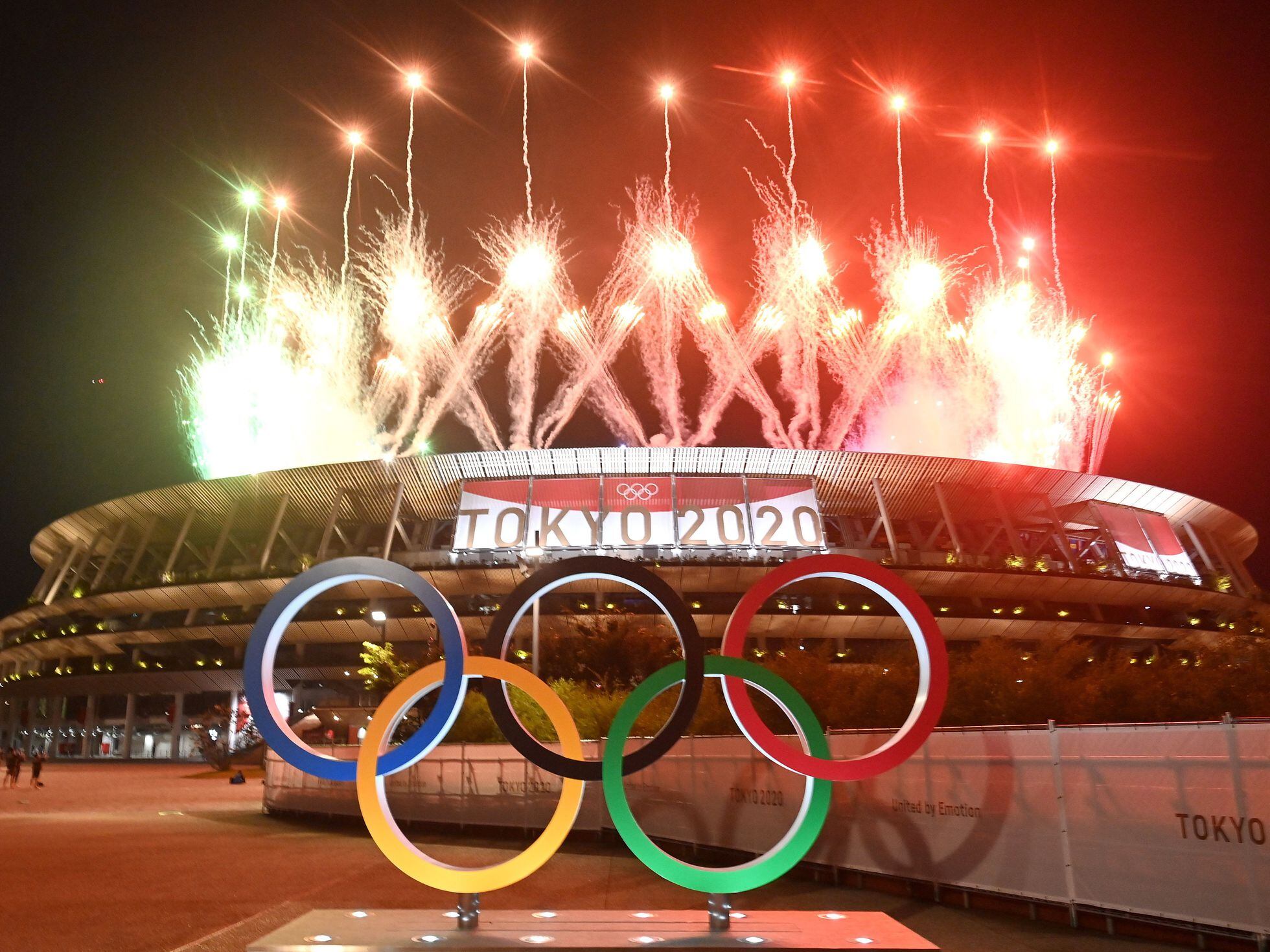 Olimpíada de Tóquio 2020: as imagens da abertura dos Jogos - BBC News Brasil