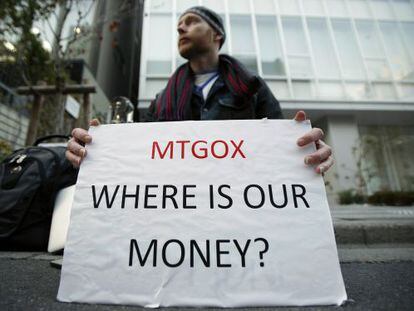 Kolin Burges está há uma semana na sede da Mt. Gox, em Tóquio, exigindo a recuperação do dinheiro que depositou na plataforma.