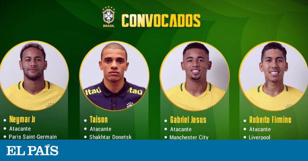 Seleção brasileira: Sem surpresas, convocação de Tite ...