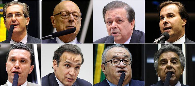 Candidatos a presidente da Câmara.