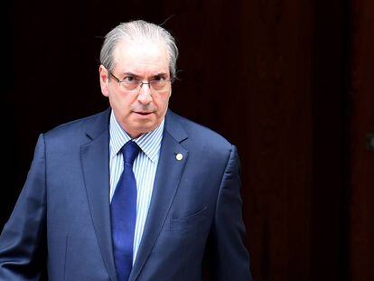 O presidente da Câmara, Eduardo Cunha.