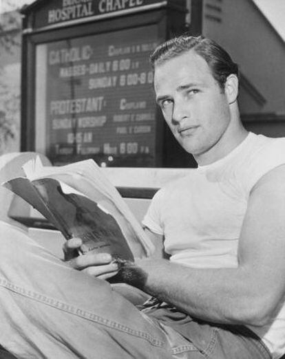 Foto de Brando em 1949.