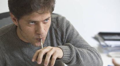 O deputado e ex-ministro da Economia da Argentina Axel Kicillof.