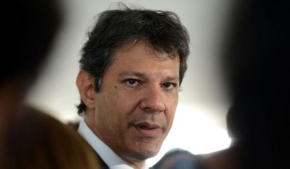 O prefeito de São Paulo, Fernando Haddad.