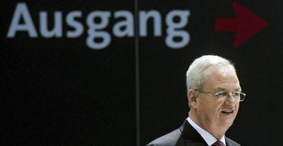 O ex-presidente da Volkswagen, Martin Winterkorn.