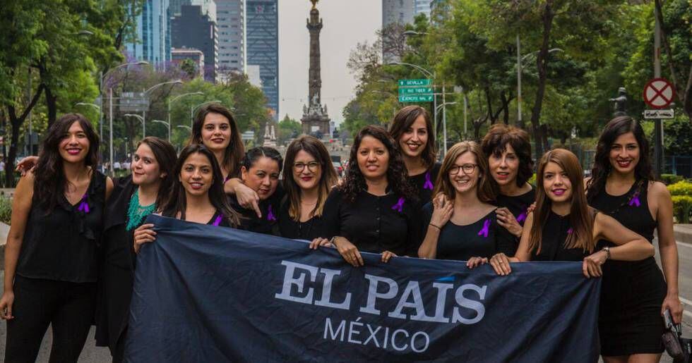 As jornalistas do EL PAÍS no México.