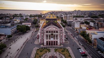 O teatro da ópera de Manaus foi inaugurado em 1896
