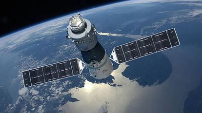 Recriação da Tiangong-1 em órbita