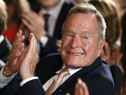 O ex-presidente Bush em uma imagem de arquivo.
