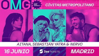 'OMG LA LIGA MUSIC EXPERIENCE'. Sábado 16 de junio en Madrid. Últimas entradas a la venta