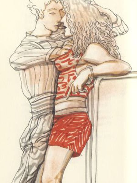 Ilustração de Manuel Alcorlo para 'Escritos Pornográficos', de Boris Vian.