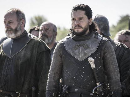 Kit Harington, no papel de Jon Snow em 'Game of Thrones'.