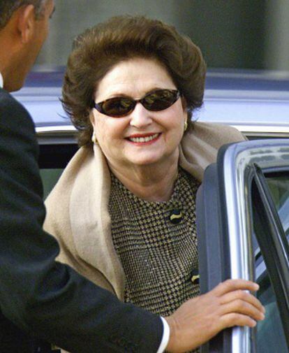 A viúva de Pinochet, Lucía Hiriart, em 2011.