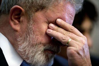 O ex-presidente Lula, em foto de outubro de 2011, que agora &eacute; investigado.