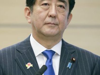 O primeiro-ministro japonês, Shinzo Abe