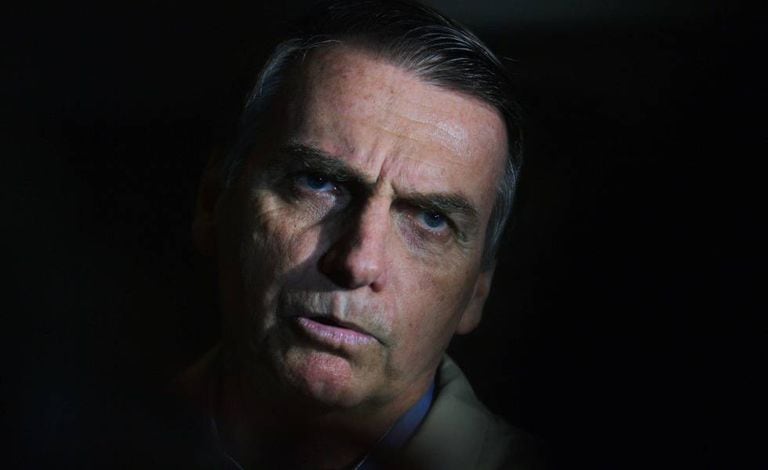 Bolsonaro em uma imagem de setembro de 2018.