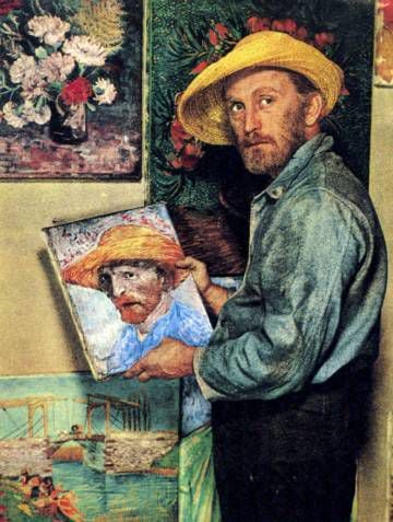 De acordo com os acadêmicos alemães Hans Kaufmann e Rita Wildegans, Gauguin cortou parte do lóbulo esquerdo de Van Gogh com uma espada. Na imagem, Kirk Douglas interpreta o pintor em ' Sede de Viver' (1958)