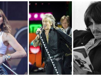 Miley Cyrus, Rod Stewart e George Harrison foram acusados de plágio.