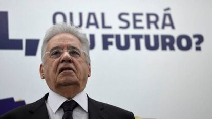 O ex-presidente Fernando Henrique Cardoso.
