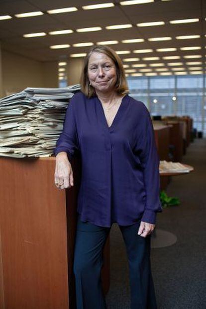 Jill Abramson, em 2013, quando era diretora de 'The New York Times'.