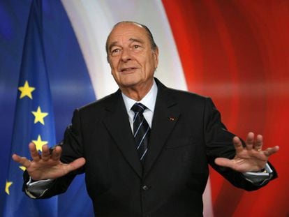 O ex-presidente da França, Jacques Chirac.