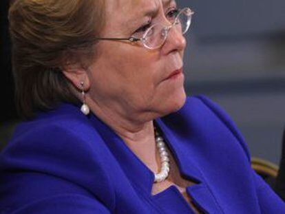 A presidenta de Chile, Michelle Bachelet.