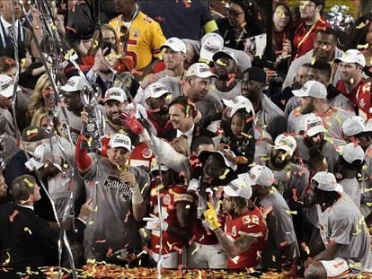 As imagens da vitória do Chiefs de Kansas City no Super Bowl 2020