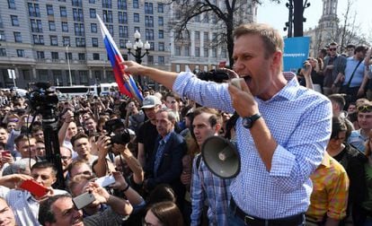 Alexei Navalni, em uma imagem de arquivo de 2018. 