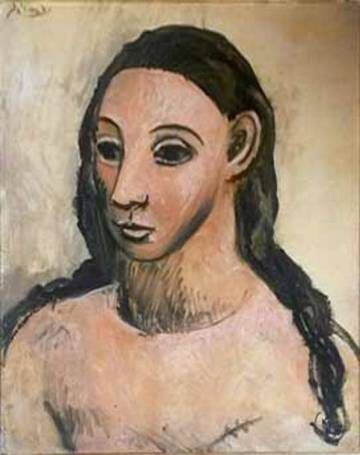 'Cabeça de mulher jovem', de Pablo Picasso.