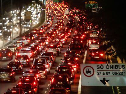 A av. 23 de Maio, em São Paulo.