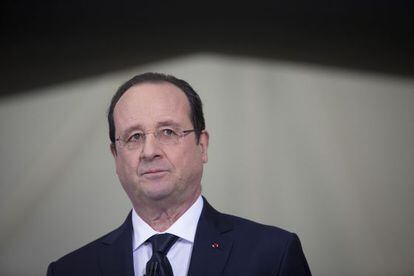 O presidente francês, François Hollande.